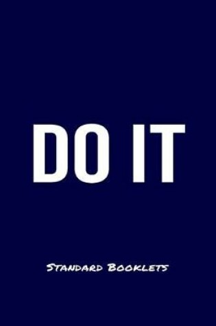 Cover of Do It Standard Booklets
