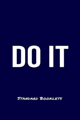 Book cover for Do It Standard Booklets