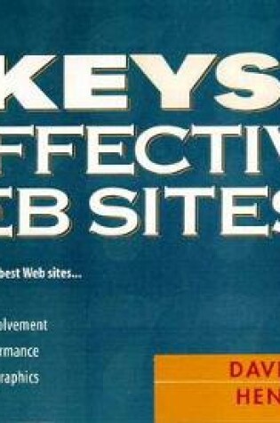 Cover of Seven Keys to Effective Web Sites, The