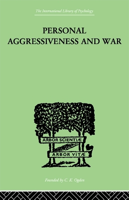 Book cover for Personal Aggressiveness and War