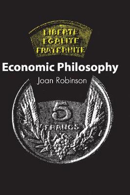 Book cover for Economic Philosophy