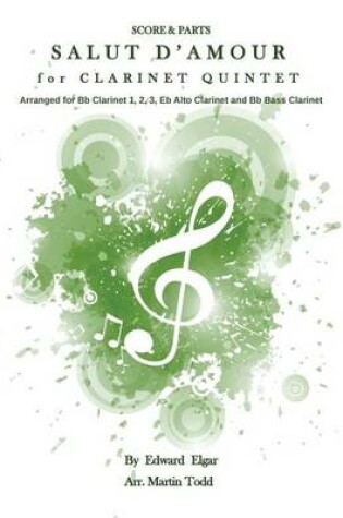 Cover of Salut D'Amour for Clarinet Quintet