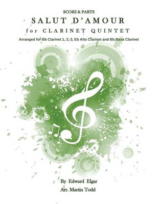 Book cover for Salut D'Amour for Clarinet Quintet