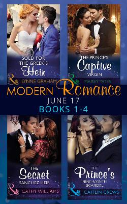 Book cover for Modern Romance June 2017 Books 1 – 4