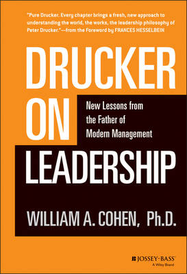 Book cover for Drucker on Leadership