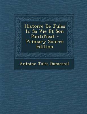 Book cover for Histoire de Jules II