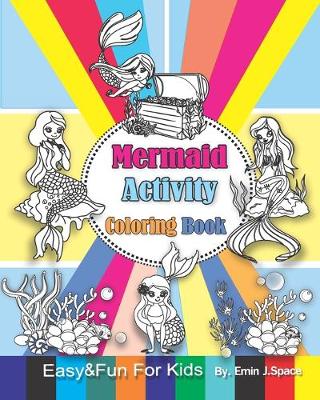 Book cover for Mermaid Activity Coloring Book