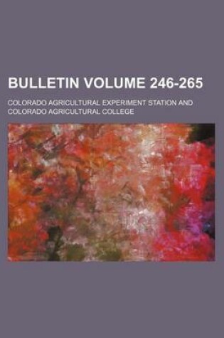 Cover of Bulletin Volume 246-265