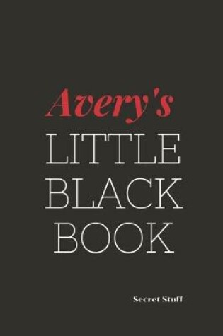 Cover of Avery's Little Black Book