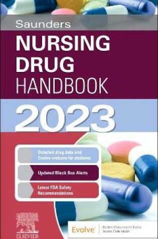 Cover of Saunders Nursing Drug Handbook 2023 - E-Book