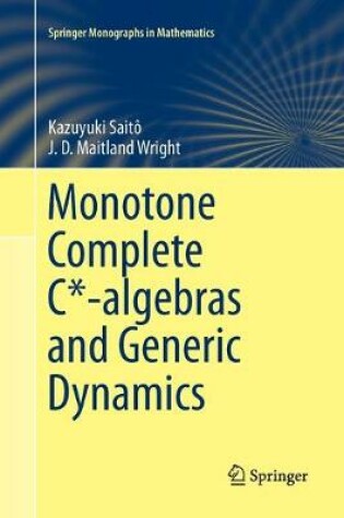 Cover of Monotone Complete C*-algebras and Generic Dynamics
