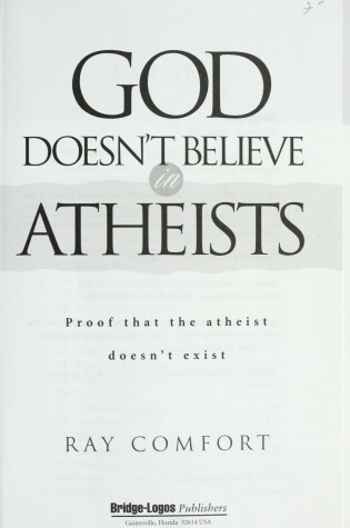 Cover of God Doesn't Believe in Atheists