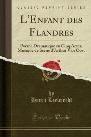 Cover of L'Enfant Des Flandres