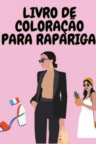 Cover of Livro de coloração para raparigas