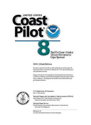 Book cover for Us Coast Pilot 8 Alaska