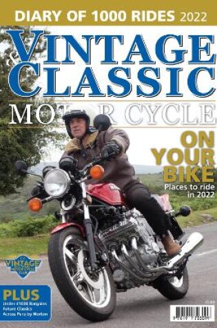 Cover of Vintage & Classic Motorcycle: Diary of 1000 Rides 2022