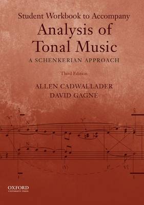 Book cover for Student Workbook to Accompany Analysis of Tonal Music