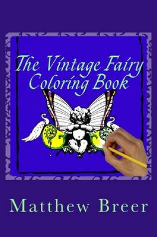 Cover of The Vintage Fairy Coloring Book