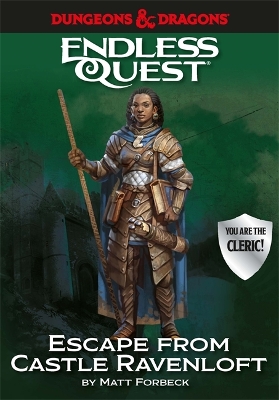 Book cover for Dungeons & Dragons Endless Quest: Escape from Castle Ravenloft