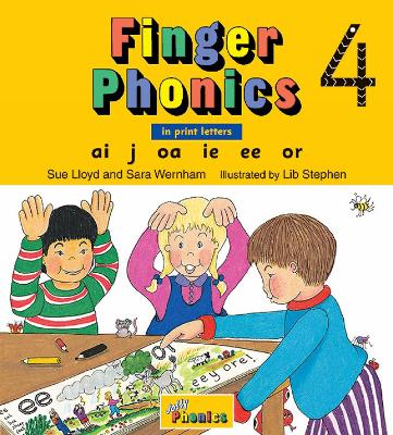 Cover of Finger Phonics Book 4