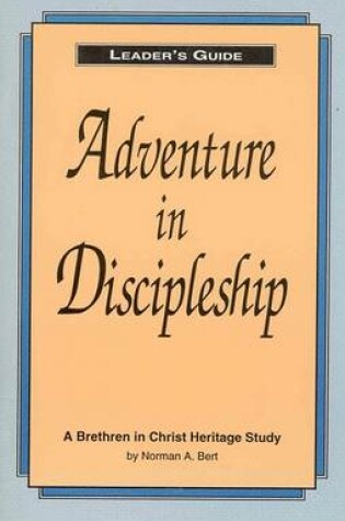 Cover of Adventure in Discipleship