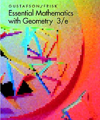 Book cover for Essential Mathematics with Geometry