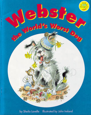 Book cover for Webster the World's Worst Dog Extra Large Format Paper