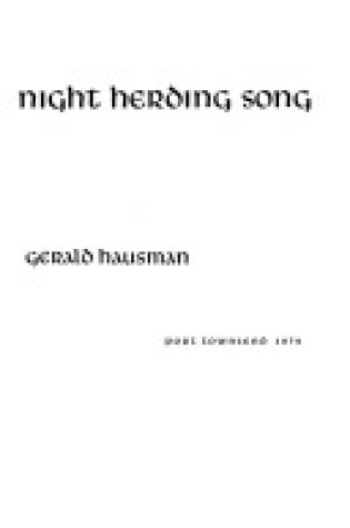 Cover of Night Herding Song