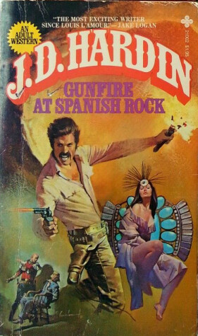 Book cover for Gunfire at Spanish Rock