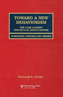 Book cover for Toward A New Behaviorism