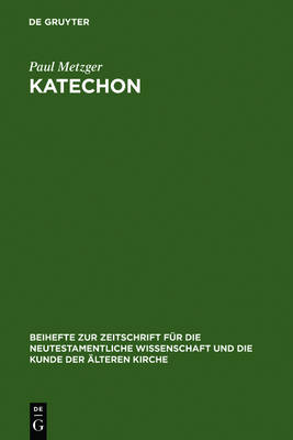 Book cover for Katechon