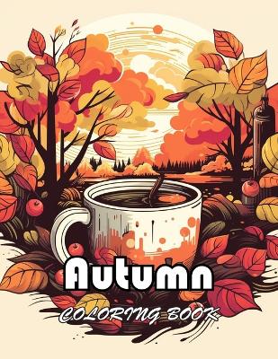 Book cover for Autumn Coloring Book for Adults