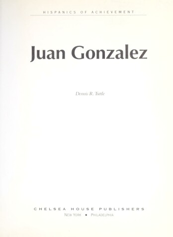 Cover of Juan Gonzalez (Hisp O/Ach)(Oop)