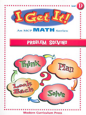 Book cover for I Get It! Problem Solving, Level D