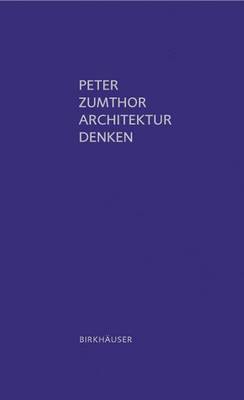 Book cover for Architektur Denken