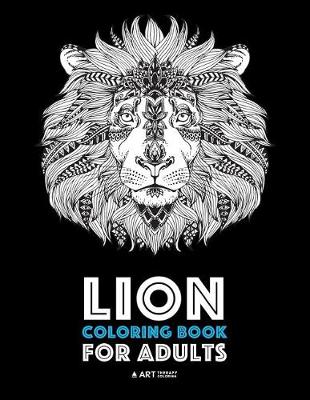 Cover of Lion Coloring Book For Adults