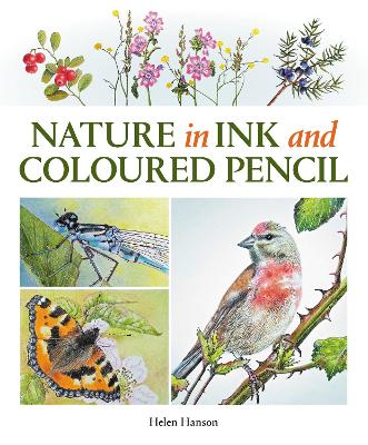 Book cover for Nature in Ink and Coloured Pencil