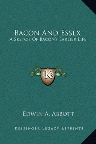 Cover of Bacon and Essex