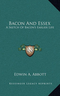 Book cover for Bacon and Essex