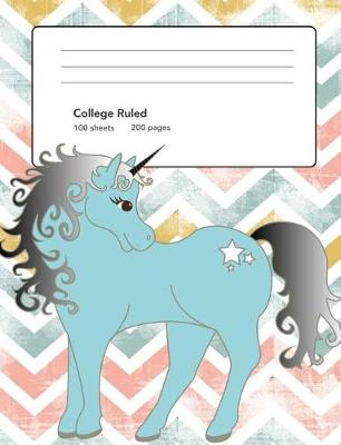 Book cover for Magical Unicorn Composition Book