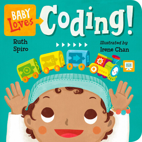 Book cover for Baby Loves Coding!