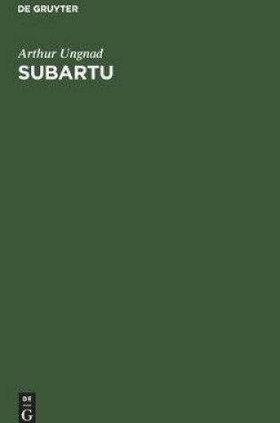 Cover of Subartu