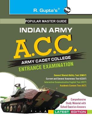 Book cover for A C.C. Army Cadet College