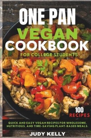 Cover of One pan vegan cookbook for college students
