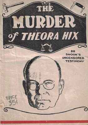 Book cover for The Murder of Theora Hix