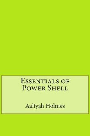 Cover of Essentials of Power Shell