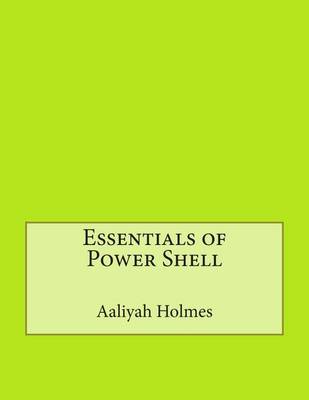 Book cover for Essentials of Power Shell
