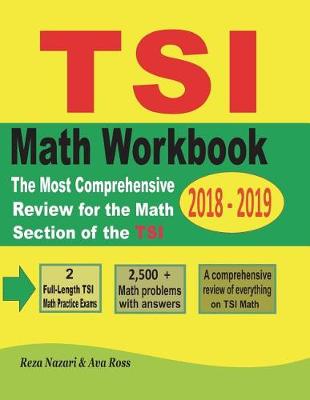 Book cover for TSI Mathematics Workbook 2018 - 2019