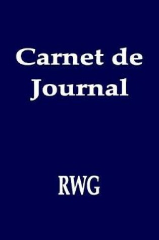 Cover of Carnet de Journal