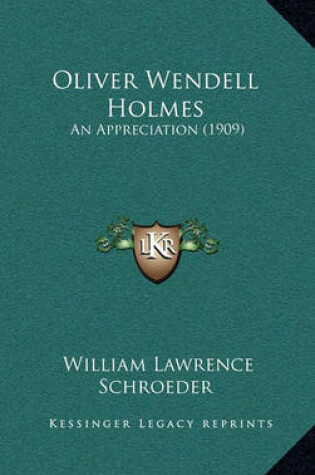 Cover of Oliver Wendell Holmes